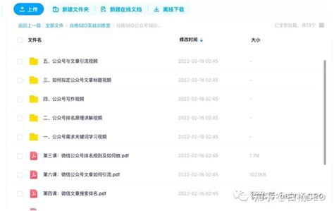 白杨SEO付费服务清单详细介绍（第4版）
