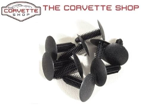 C3 Corvette Radiator Support Shroud Seal Push Pin Fastener 9pcs Kit 68 ...