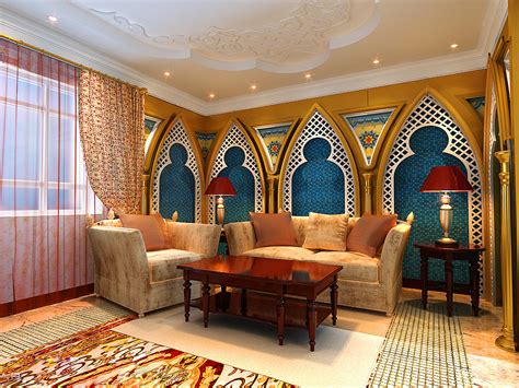 时尚客厅装修 9款摩洛哥装修风格客厅_家居装修效果图_太平洋家居网