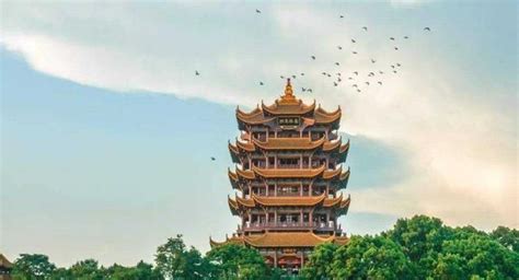 黄鹤楼的全景图—高清视频下载、购买_视觉中国视频素材中心