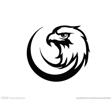 鹰logo设计图__其他图标_标志图标_设计图库_昵图网nipic.com
