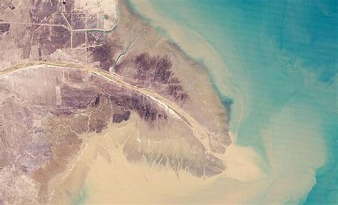 美国NASA卫星监控中国黄河20年：黄河入海口变化惊人-泰伯网