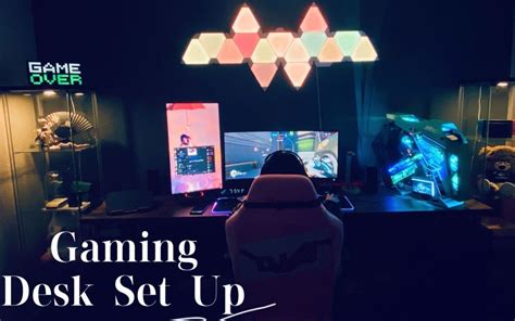 Gaming Desk Setup 2020 | 终极梦想电竞桌_哔哩哔哩_bilibili