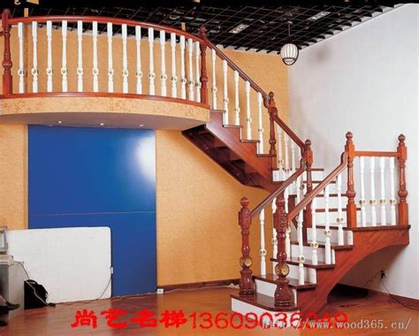 厂家力推原木复式楼梯 高配置纯品种 靠设计巧生活-广州市尚艺名梯有限公司