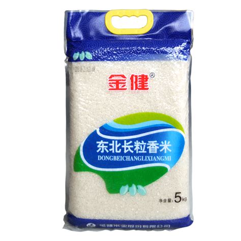 金健五常香米5kg东北大米香米10斤粳米营养食用米-阿里巴巴
