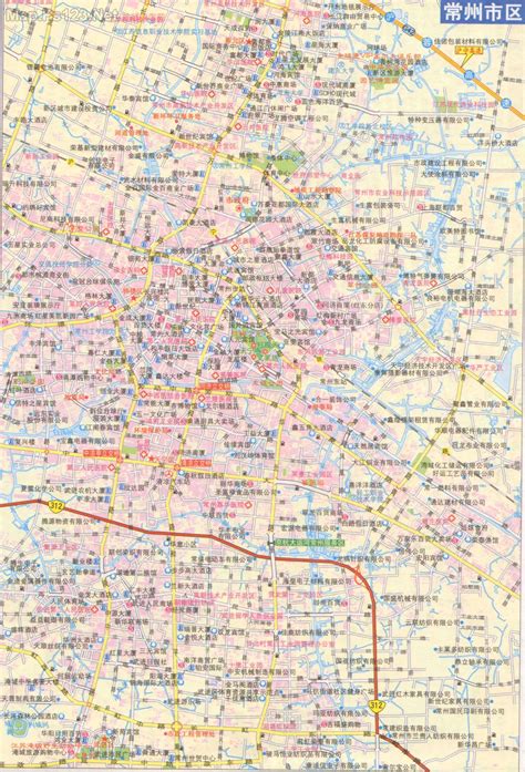 新版《常州市地区图》及《常州市城区地图》发行_我苏网