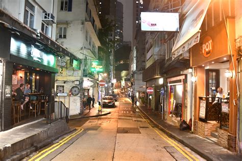 我所爱的香港-夜-中环兰桂坊_sMrZhao4295-站酷ZCOOL