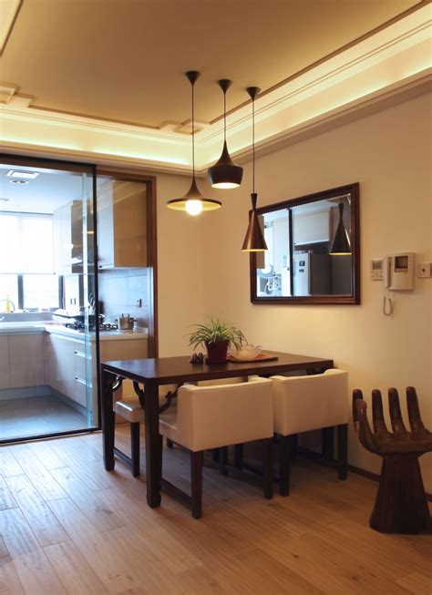 开放式的餐厅和厨房空间 - 家居 ART 设计效果图 - 躺平设计家
