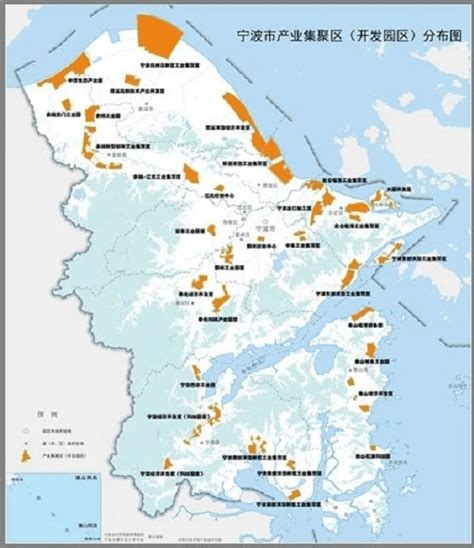 2020年第21期：宁波市2020-2022年产业用地计划分布图