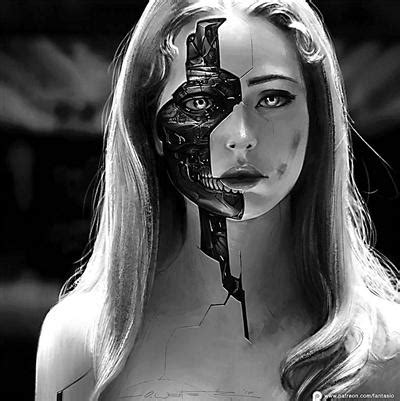 机器人3D渲染图片-黑色背景下三维机器人创意素材-高清图片-摄影照片-寻图免费打包下载