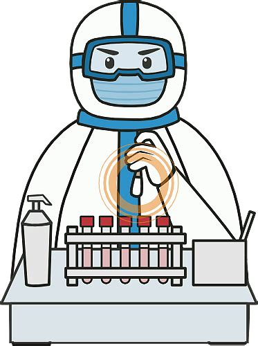 卡通医护人员做核酸检测-金印客素材库-免费图片、素材、背景下载
