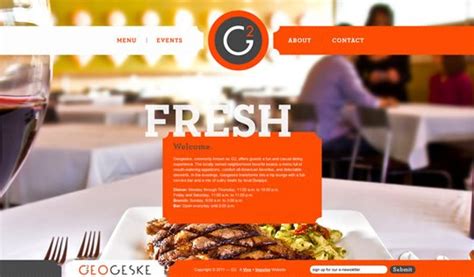 25个美味食品行业网站欣赏 | 设计达人