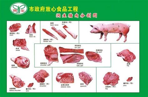 猪肉各部位图解，适宜吃法，热量多少，厨师长普及用肉知识