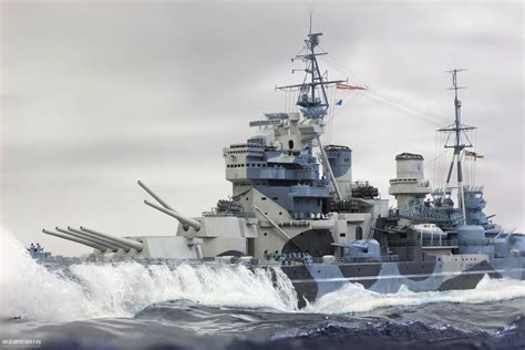 1/350英国皇家海军威尔士亲王号战列舰（田宫）_静态模型爱好者--致力于打造最全的模型评测网站