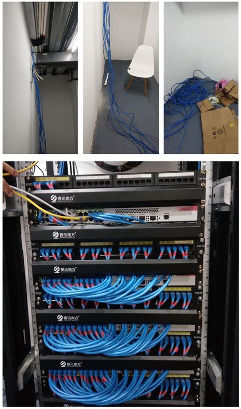 网络机柜综合布线_服务器机柜理线规范图片