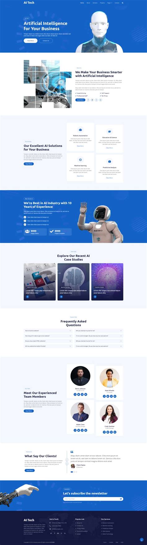 AI人工智能科技品牌web网站设计_Eddy品牌实用美学-站酷ZCOOL