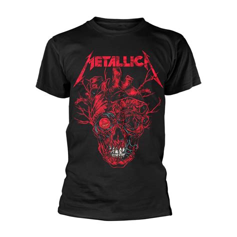 Metallica Heart Skull T-shirt 429958 | Rockabilia Merch Store