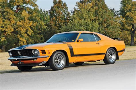 2012 Ford Mustang Boss 302 Is a Stunner in Competition Orange, Has Just ...