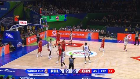 回放！男篮世界杯排位赛：中国男篮VS韩国男篮，第一节
