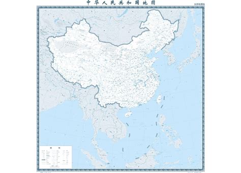 放大超清中国地图,新版中放大,中放大图片_大山谷图库