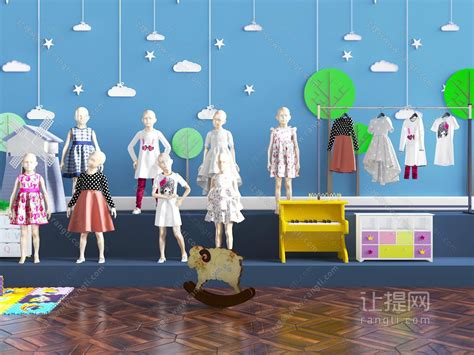 成都儿童服装店装修设计|空间|室内设计|网咖网吧装修设计 - 原创作品 - 站酷 (ZCOOL)