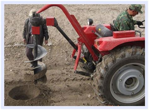 单人手提挖坑机立杆机 动力强劲有力-农机网