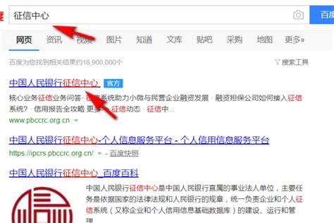 中国人民个人征信中心网站