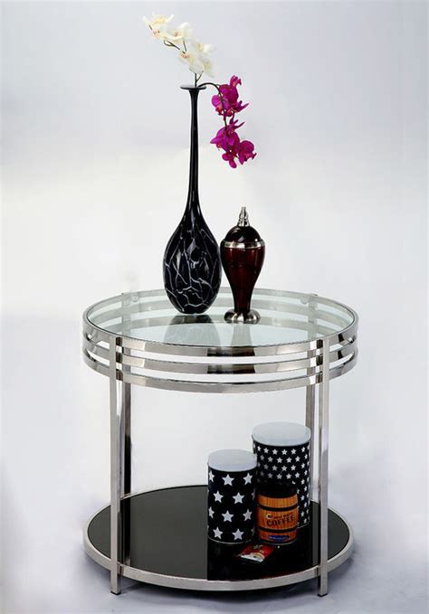 正年轻 现代大理石钢化玻璃组合不锈钢茶几_设计素材库免费下载-美间设计