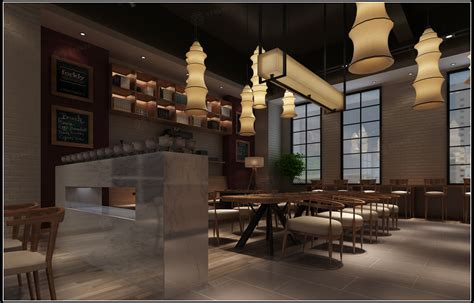 30平方英式复古风特色小咖啡厅设计说明-设计风尚-上海勃朗空间设计公司