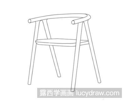 简笔画教程：教你画木椅-露西学画画