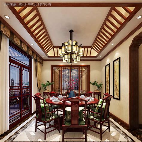 大型中式餐厅设计|空间|家装设计|张璞 - 原创作品 - 站酷 (ZCOOL)