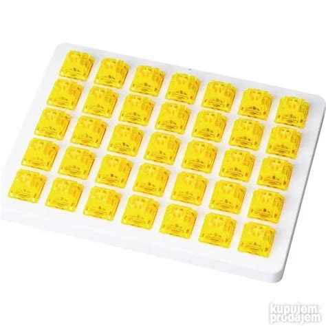 Keychron Gateron Ink V2 Yellow Switch (35 Pcs) - KupujemProdajem