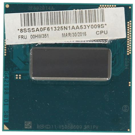 Intel SR15H - 2.40Ghz 5GT/s PGA946 6MB Intel Core i7-4700MQ Quad-Core ...