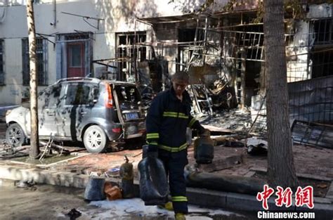 哈尔滨液化气站发生爆炸致1死1伤(图)|煤气爆炸|居民区安全|消防隐患_新浪新闻