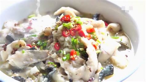 酸菜鱼用黑鱼的做法，黑鱼的营养价值高，做出来的味道就是香_腾讯视频