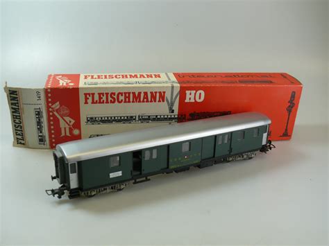 H0: Fleischmann 1419 SBB-CFL Gepäckwagen Zürich-Luzern, top/ovp - gearontologist