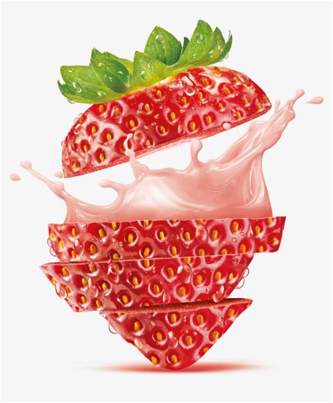 创意草莓-快图网-免费PNG图片免抠PNG高清背景素材库kuaipng.com
