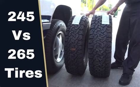 245/60 R18 vs 245/70 R18 Tire Size Comparison Table with Graphic ...