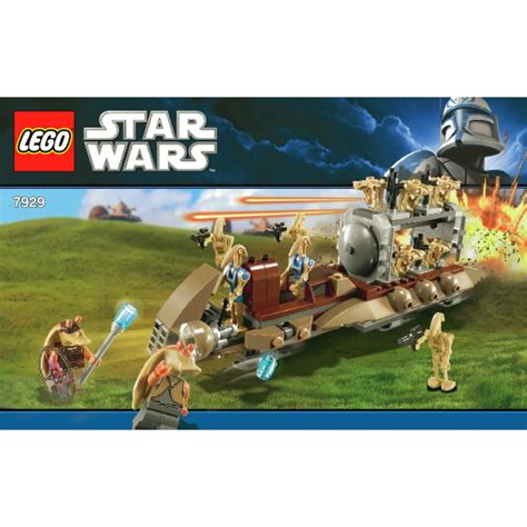 LEGO 7929 The Battle of Naboo Instructions, Star Wars