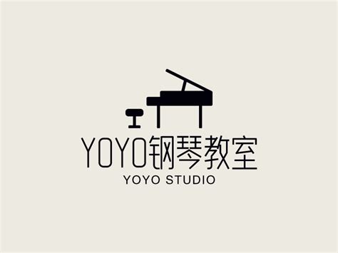 钢琴工作室品牌logo设计培训机构艺术教育标志设计_奇彩视觉-站酷ZCOOL