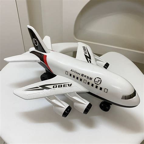 玩具飞机模型_仿真玩具飞机模型大号惯性客机早教灯光音乐收纳玩具 批发 - 阿里巴巴