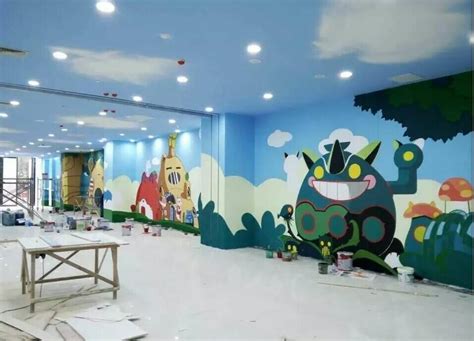 幼儿园墙体彩绘制作【手绘墙制作】_上海涂鸦工作室-3D涂鸦团队公司-手绘涂鸦-墙体彩绘-墙绘公司-手绘壁画