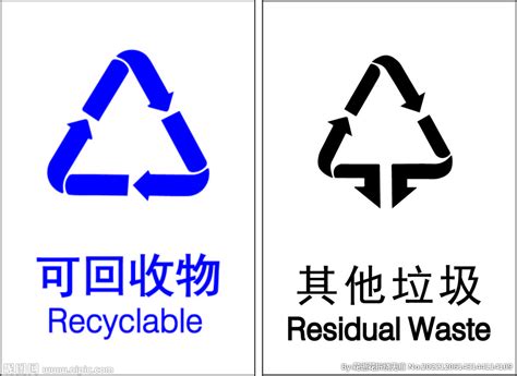 可回收垃圾标识元素素材下载-正版素材401582057-摄图网
