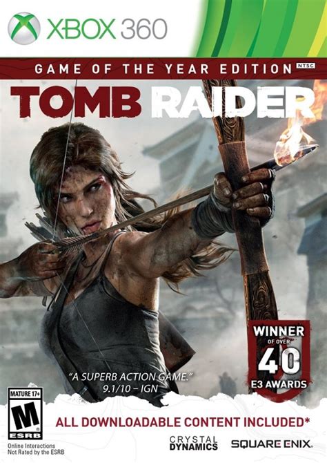 Tomb Raider: Game of the Year Edition Xbox 360 game