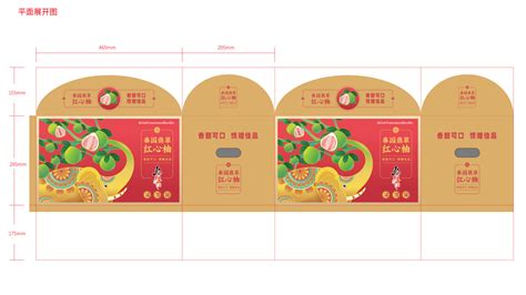 广西防城港兰168柚子水果品牌包装设计 - 特创易