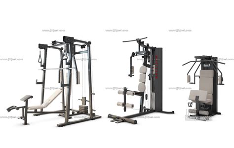 20180502-006健身器材20113d模型下载-【集简空间】「每日更新」