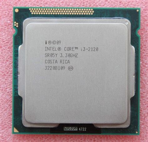Intel Core i3 2120 Processor 3.3GHz 3MB Cache Dual Core Socket 1155 65W ...