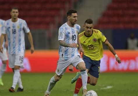2021美洲杯阿根廷vs哥伦比亚90分钟比赛结果/数据/回放集锦-腾蛇体育