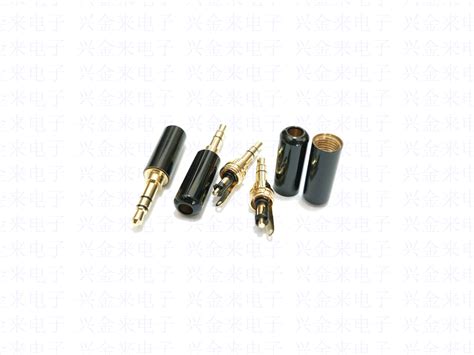 3.5立体音频插头 焊接手机耳机头 3.5mm插头三节diy AUX线端子-阿里巴巴