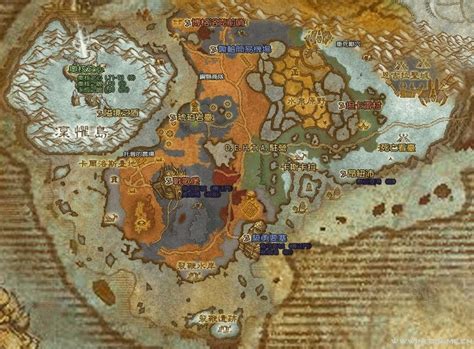 《魔兽世界》6大新手区怪物级别分布图_游戏网络游戏-中关村在线